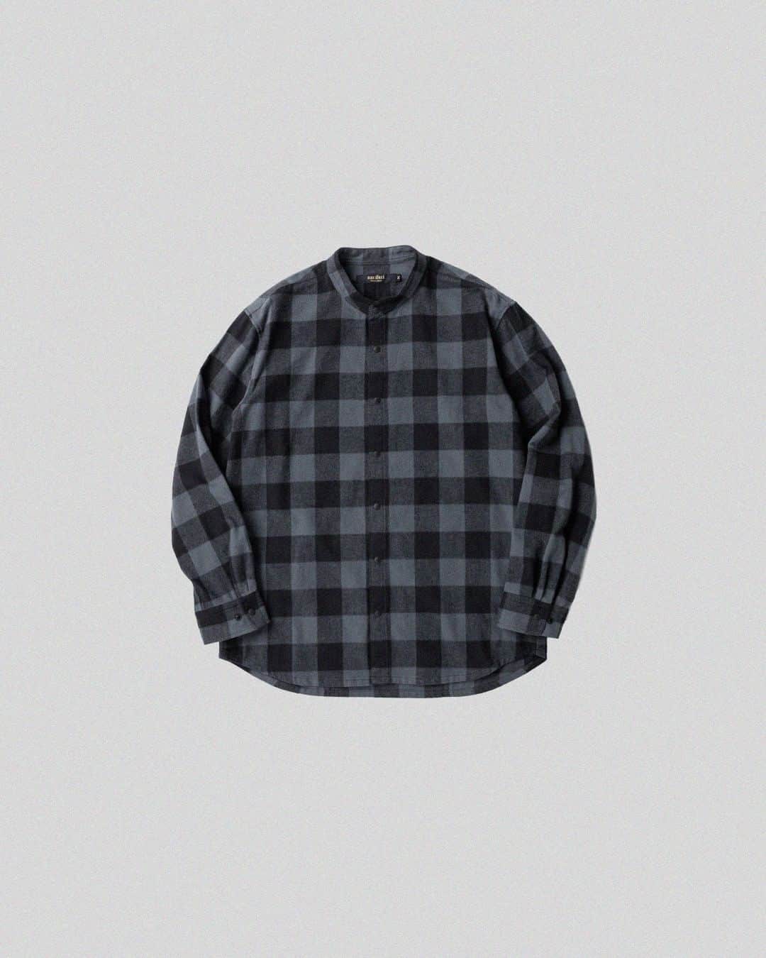 narifuri_japanのインスタグラム：「NF4041：back pocket flannel shirt  100% cotton / ventilation」