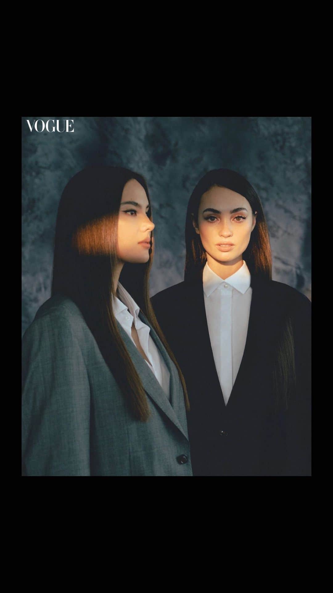 イリス・ミトゥネールのインスタグラム：「Vogue Philippines reunited our queens @rbonneynola and @catriona_gray for a stunning shoot and conversation touching on topics such as manifesting, changing mindsets, and the pursuit of happiness. Here’s a quick behind the scenes @voguephilippines ✨  Photographed by @shairaluna, beauty editor @joyce.orena, fashion director @pamquinones, written by @audreycarpio, Vogue Philippines, October 2023.」