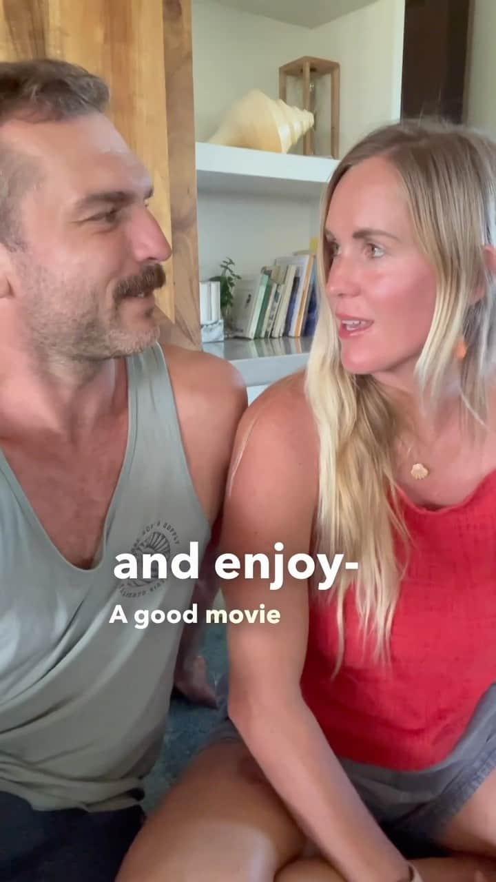 Bethany Hamiltonのインスタグラム：「Real talk with Adam and I about the media we consume as a family. Thankful for Great American Pure Flix, providing a safe platform with family and faith values! @greatamericanpureflix Ad #pureflixpartner」