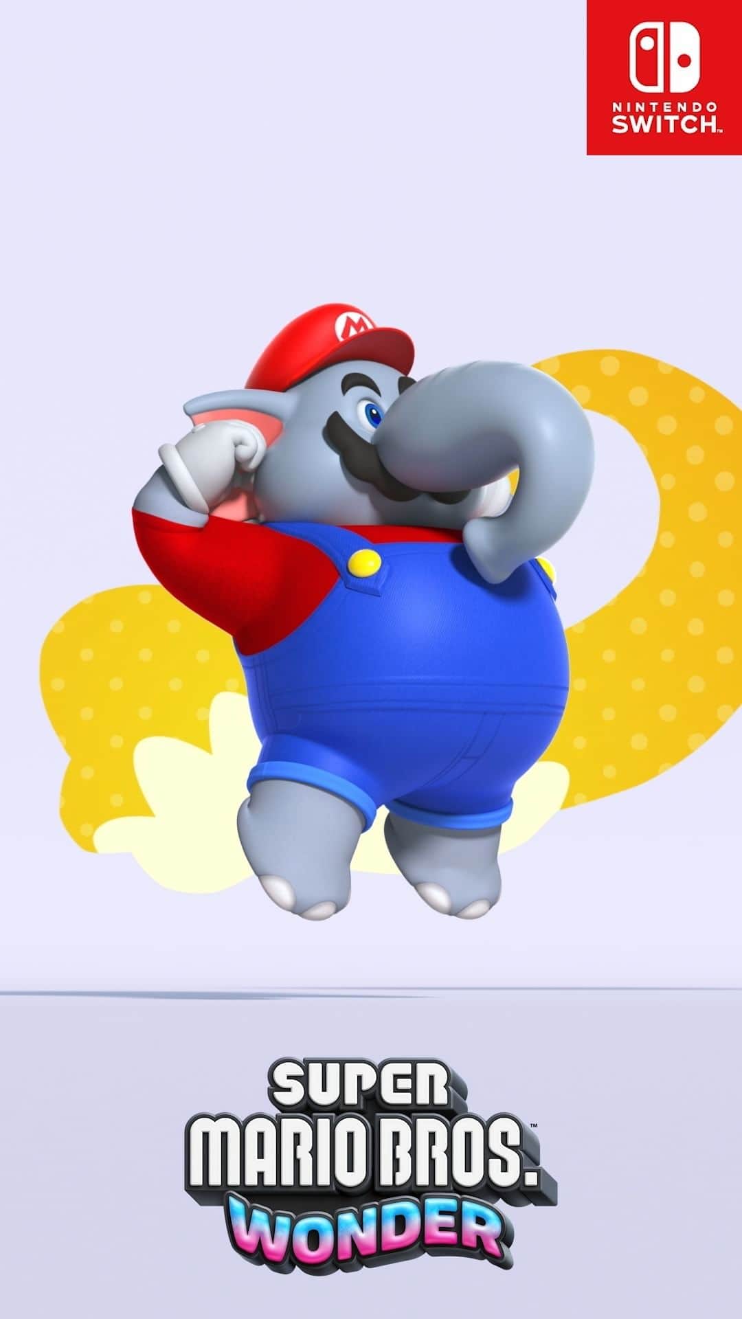 任天堂アメリカのインスタグラム：「Meet Elephant Mario! #SuperMarioBrosWonder」