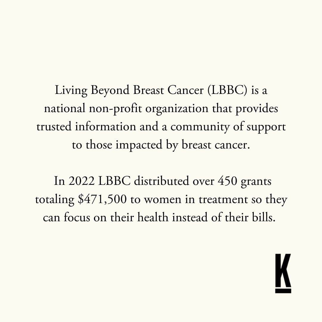 シモンカミールさんのインスタグラム写真 - (シモンカミールInstagram)「Help us in supporting @livingbeyondbc by purchasing your #kitstokickcancer. For the month of October, we will be donating 5% of sales to a cause we hold near and dear to our hearts.」10月11日 8時35分 - kitundergarments