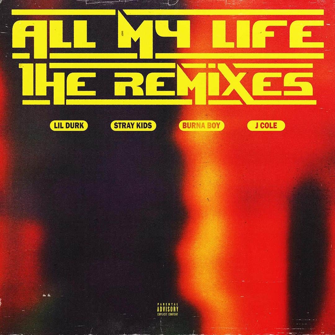 Stray Kidsのインスタグラム：「From Chicago to the world 🌎 Need yall to feel me on this remix! Let’s keep the positivity going 🤍 Remix pack dropping on Friday shoutout @burnaboygram 🇳🇬 @realstraykids 🇰🇷 @realcoleworld 🇺🇸」