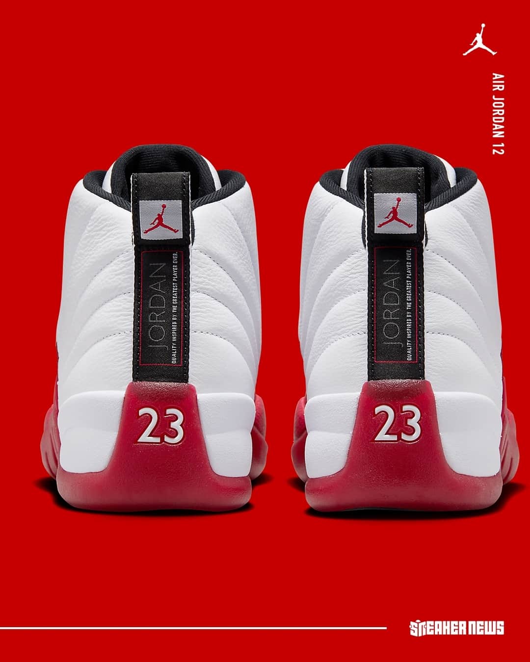 Sneaker Newsさんのインスタグラム写真 - (Sneaker NewsInstagram)「Cherry 12s are finally coming! Will you be going for a pair on October 28th?⁠ ⁠ LINK IN BIO to see full official images...」10月11日 9時30分 - sneakernews
