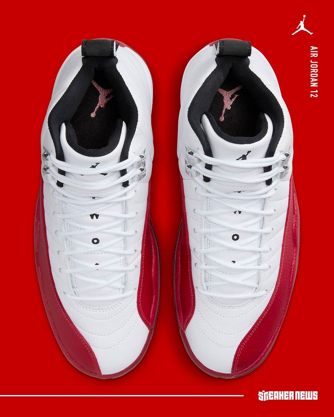 Sneaker Newsさんのインスタグラム写真 - (Sneaker NewsInstagram)「Cherry 12s are finally coming! Will you be going for a pair on October 28th?⁠ ⁠ LINK IN BIO to see full official images...」10月11日 9時30分 - sneakernews