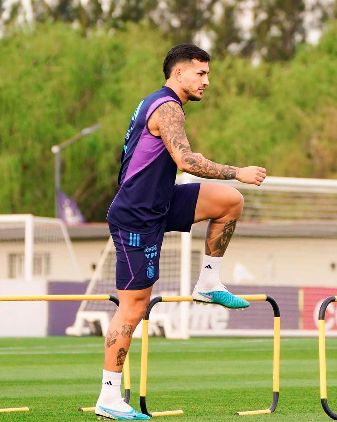 レアンドロ・ダニエル・パレデスのインスタグラム：「Siempre es hermoso volver a casa ! 💙🇦🇷👊🏽 @afaseleccion」