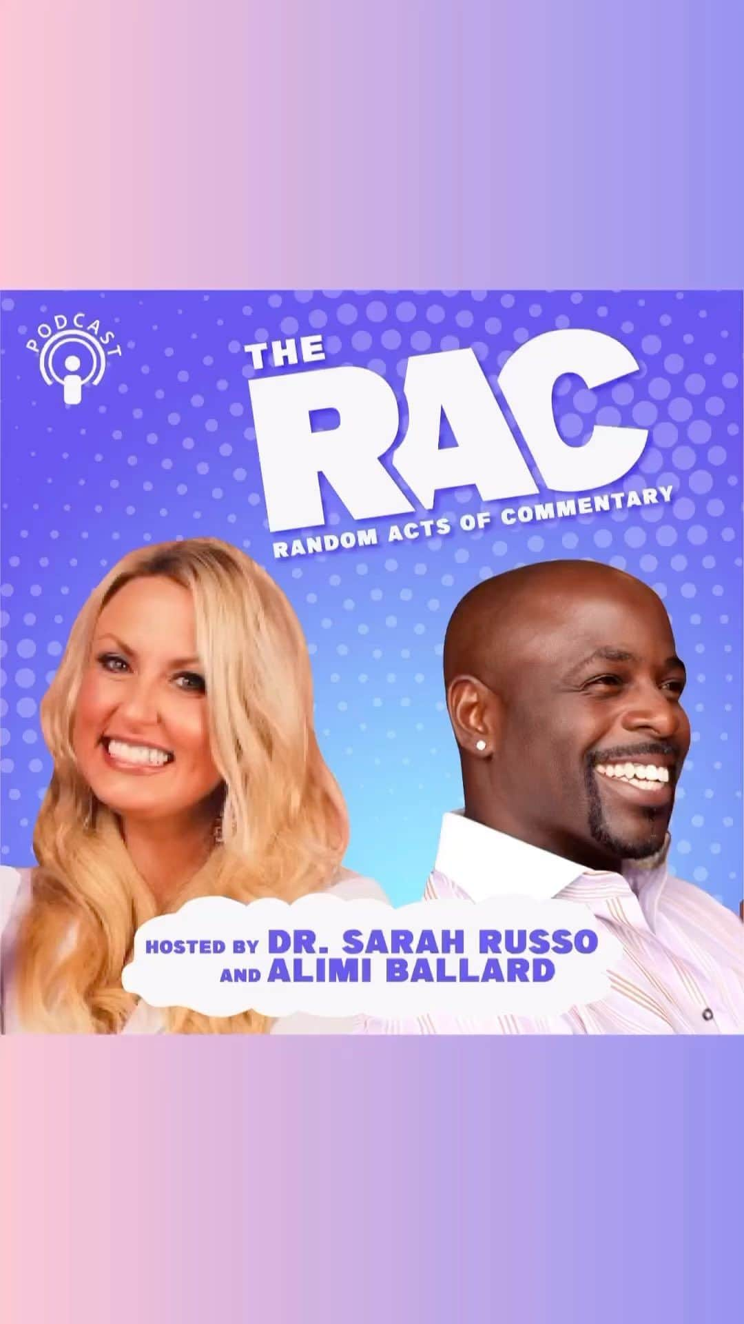 アリミ・バラードのインスタグラム：「Just wanted to THANK you All for the AMAZING support of our New 🎙️ PodCast “THE RAC” w/ @DrSarah1on1 & yours truly. 👏💫😎💯  For those who’ve been asking to SEE 👀 ALL the goofy fun, we FINALLY got the @YouTube channel up and running ➡️ @TheRacPodcast ⬅️  There’s a link in the BIO above ⬆️ When you feelin like some laughter and good vibes, come and hang with us. #LooveYall 💖 #TheRacPodCast #TheRAC」