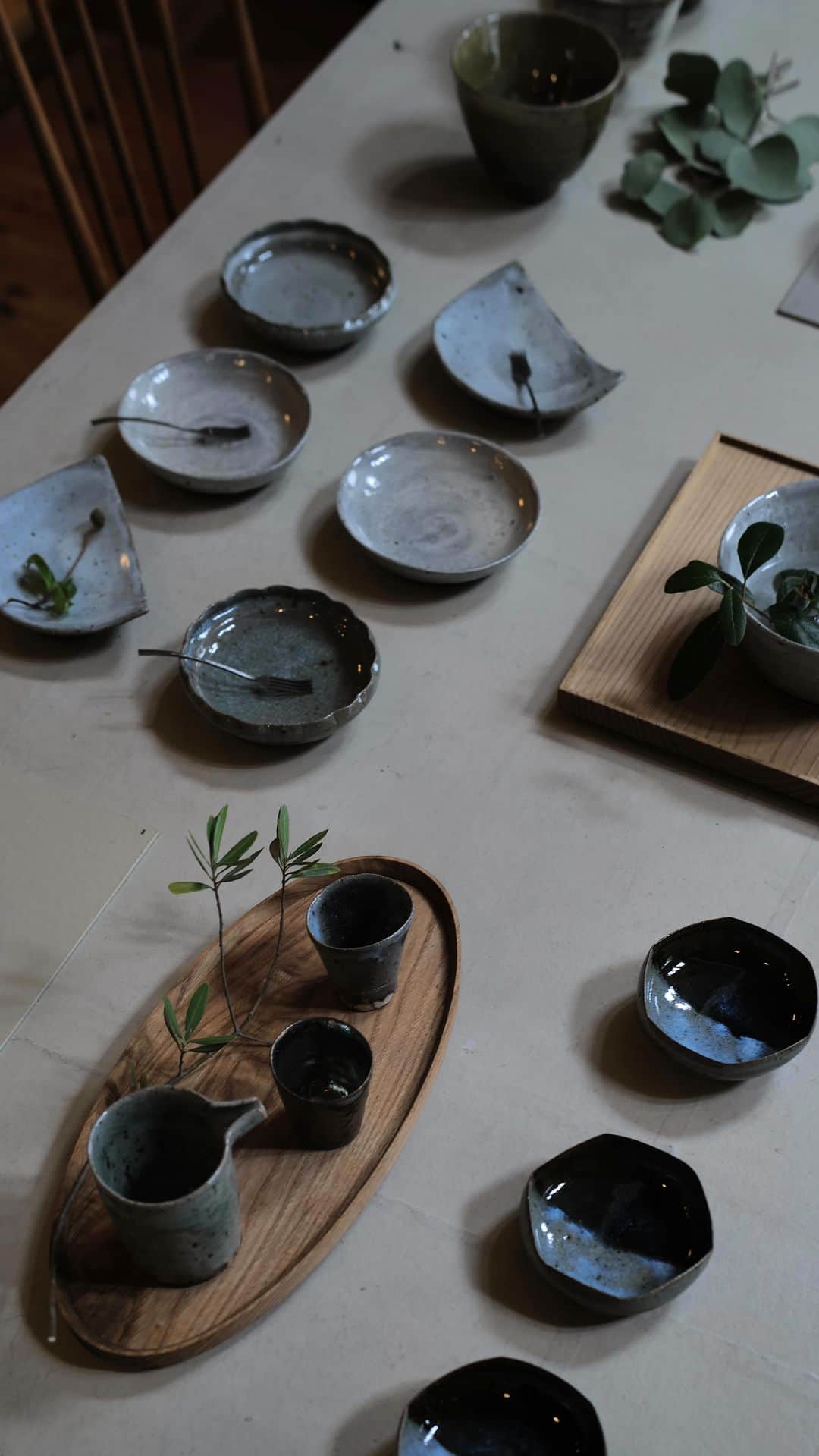 陶屋なづなのインスタグラム：「Takeryo Kawaguchi Exhibition　 2023年9月21日Thursday-10月7日Saturday  川口武亮展出展作品 オンラインショップに掲載中⭐︎」