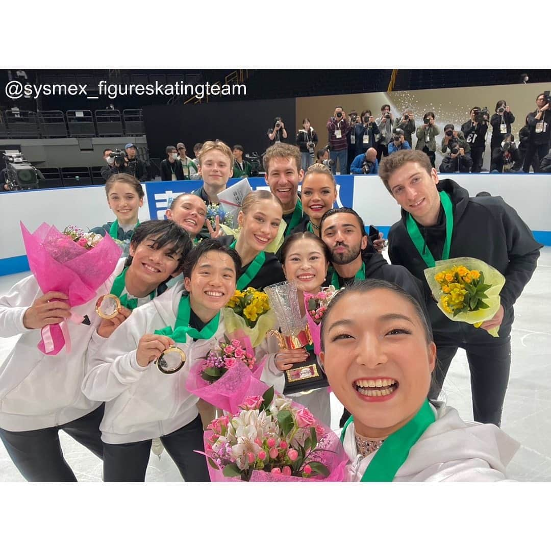 三原舞依＆坂本花織のインスタグラム：「⁡ ⁡ 坂本花織選手よりメッセージが届きました💌 ⁡ ****** ⁡ ジャパンオープン、カーニバルオンアイス無事に終了いたしました。 ⁡ 最高のメンバーで優勝することが出来たので本当に嬉しかったです！ さっとん一日現役復帰してくれてありがとう🙌🏻 ⁡ 次の試合も頑張ります！ ⁡ 坂本花織 ⁡ #kaorisakamoto#坂本花織 #figureskating #figureskater  #sysmex_figureskatingteam」