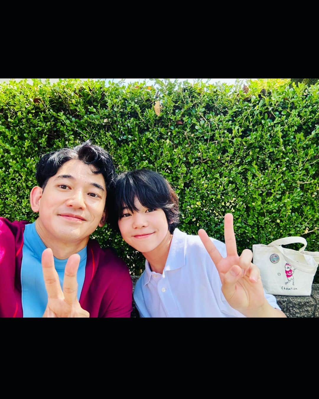 永山瑛太さんのインスタグラム写真 - (永山瑛太Instagram)「ご縁です。  怪優 柊木陽太  @hinata_hiiragi_official  @kadora_11」10月11日 12時23分 - nagayama.eita