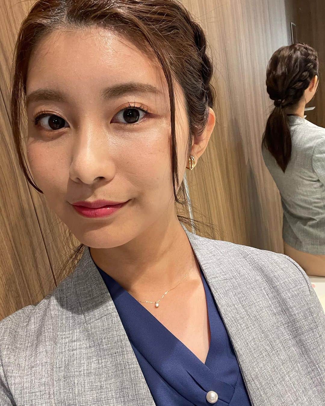 木村那津美さんのインスタグラム写真 - (木村那津美Instagram)「🍄 何を投稿してないか、 そして何曜日か 忘れそうになるんですが、、、 とりあえずあしたも登板予定です！  #毎週木曜日はニュースの日」10月11日 12時36分 - natsumi_kimura1018