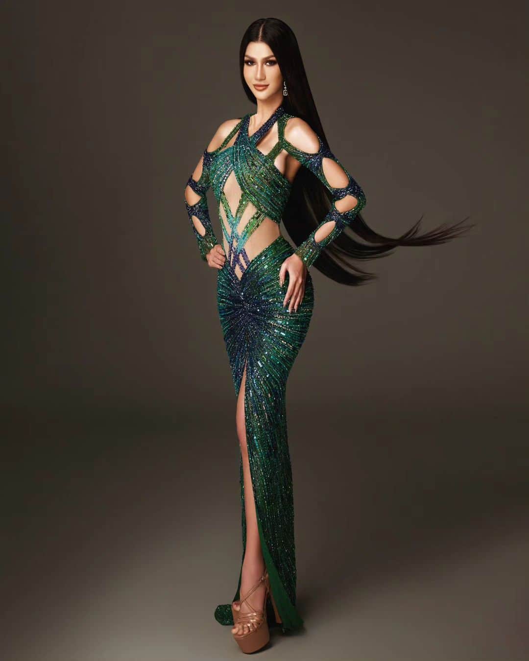 Ivan Gunawanのインスタグラム：「She is living her dream, one step at a time  Miss Grand Indonesia 2023 @ritassyawellgreat   Photographer : @milortran  Make up : @quannguyen_makeup  Hair do : @pulehairstylist  Dress : @brianvo.fashion   @missgrandinternational @nawat.tv @teresa.mgi   @ivan_gunawan  @yayasanduniamegabintang  @meidypesik @dardo_djf  #MissGrandInternational2023 #MGI2023 #AliveVietnam #Staynex #CollagenElastin #Aratawellness #MissGrandIndonesia2023」