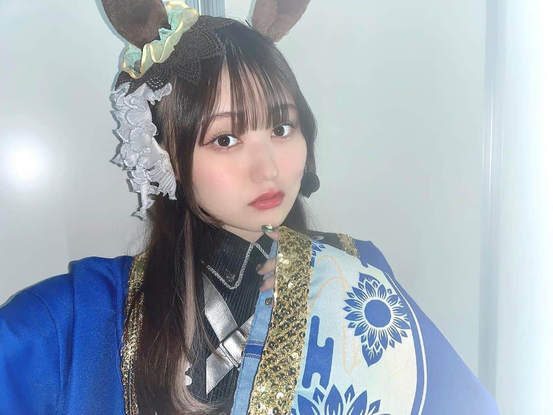 のインスタグラム：「🐎💨 ⠀ ⠀ 5th名古屋公演、3期アニメ組！🖤🏮💚👑 ⠀ これも下書きにありました」