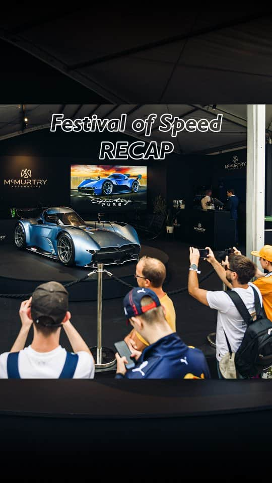 マックス・チルトンのインスタグラム：「Where better to reveal the first McMurtry you can buy?  In 2022 winning the Goodwood Festival of Speed put McMurtry on the map.  In 2023 we returned to unveil the new Spéirling PURE validation prototype.  The record holding car also provided entertainment, with unrivalled performance in wet and dry conditions.  Here's a 4 minute insight into this summer's trip to Goodwood.  It was great to reunite with so many fans, customers and partners who travelled far and wide to see the cars first hand.  #FoS #fancar #McMurtry」