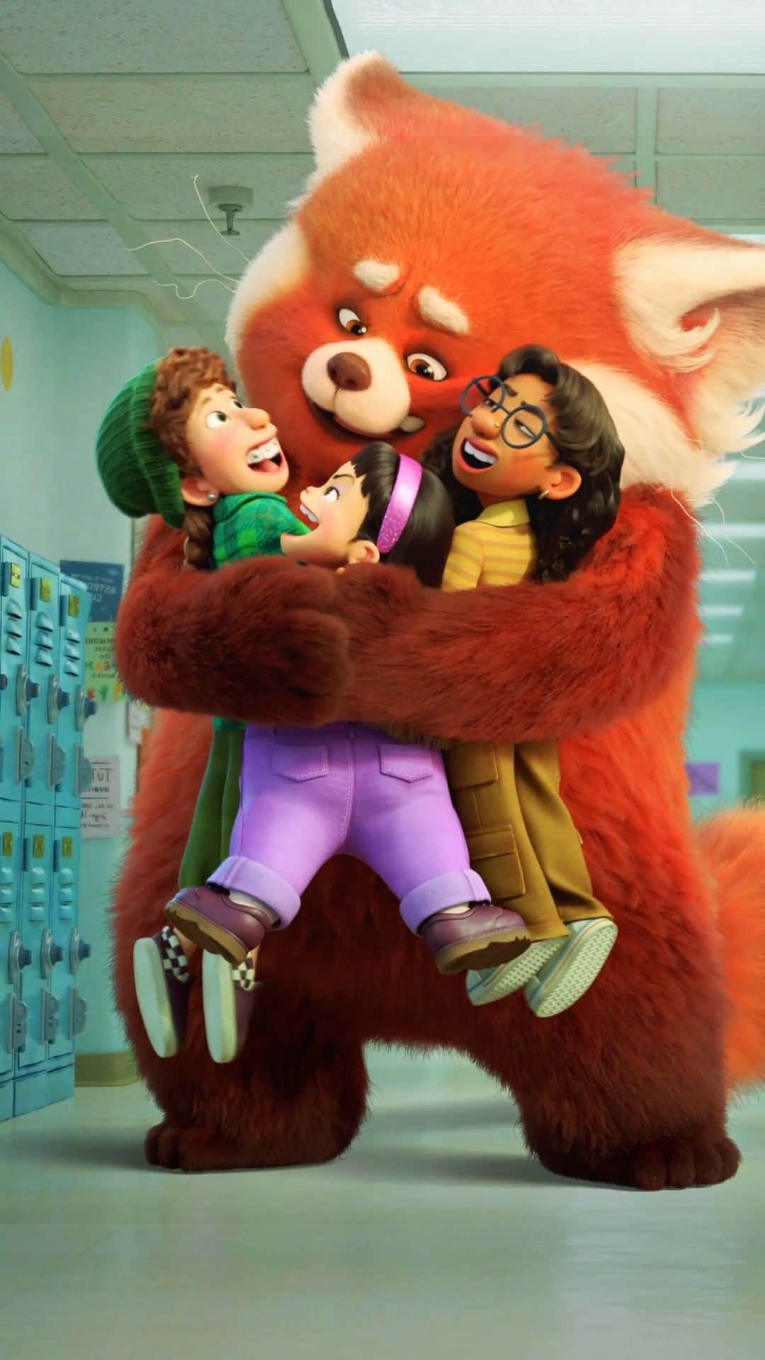 Disney Pixarのインスタグラム：「A hug from our girl squad to yours! 💕 #InternationalDayOfTheGirl」