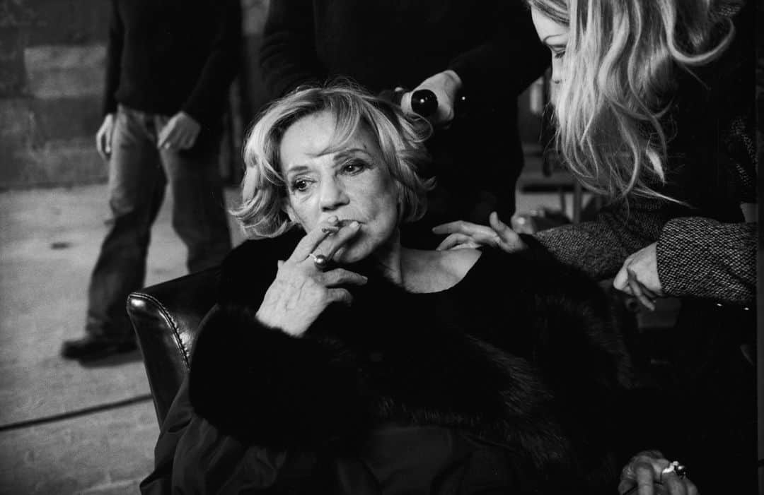 のインスタグラム：「JEANNE MOREAU, KREMLIN BICETRE 2003」