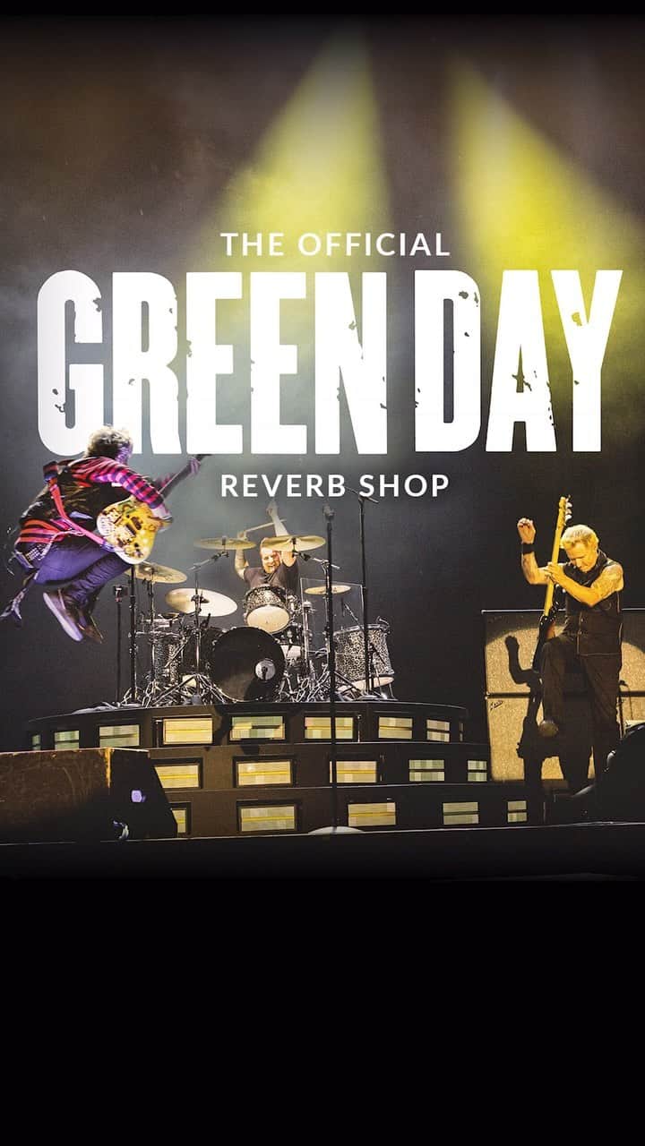 Green Dayのインスタグラム：「More of @greenday’s storied gear is coming to Reverb. Sign up to be notified when the shop is live! #LinkInBio  . . . #greenday #greendayshop #foundonreverb #reverb #billiejoearmstrong」