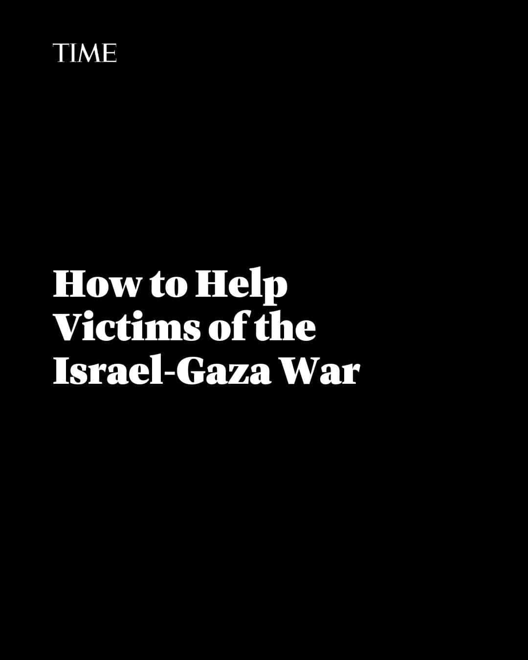 TIME Magazineのインスタグラム：「The Israel-Hamas war, which began on Oct. 7 after Hamas militants launched a surprise, unprecedented attack by storming into Israeli towns from the blockaded Gaza Strip, has so far claimed at least 1,600 lives on both sides.  Scores of Israeli soldiers and civilians, as well as dozens of foreigners, are being held hostage by Hamas, which has threatened to execute a captive each time Israeli airstrikes hit a home in Gaza without prior warning.  Israeli airstrikes have razed whole districts and put Gaza, home to 2.3 million people, under total siege after blocking water, food, and power supplies. On Tuesday, Gaza's health ministry said Israeli airstrikes had killed at least 770 people and wounded more than 4,000.  According to the United Nations, more than 180,000 Gazans have been displaced so far, with many taking refuge in shelters and schools or huddling in the streets. Humanitarian aid groups operating in Gaza and neighboring Israeli towns say they are scrambling to assist civilians caught in the war from both sides.  Find a list of humanitarian aid organizations currently helping victims of war that are seeking donations at the link in bio.」