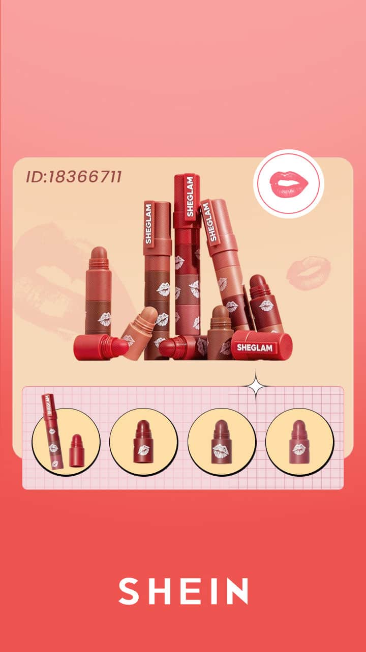 SHEINのインスタグラム：「Kiss lipstick clutter goodbye with @sheglam's 4-in-1 glam gamechanger 💄💄💄💄  🔎 18366711  #SHEIN #SHEINforAll #SHEINstyle #fashion #chic #saveinstyle」