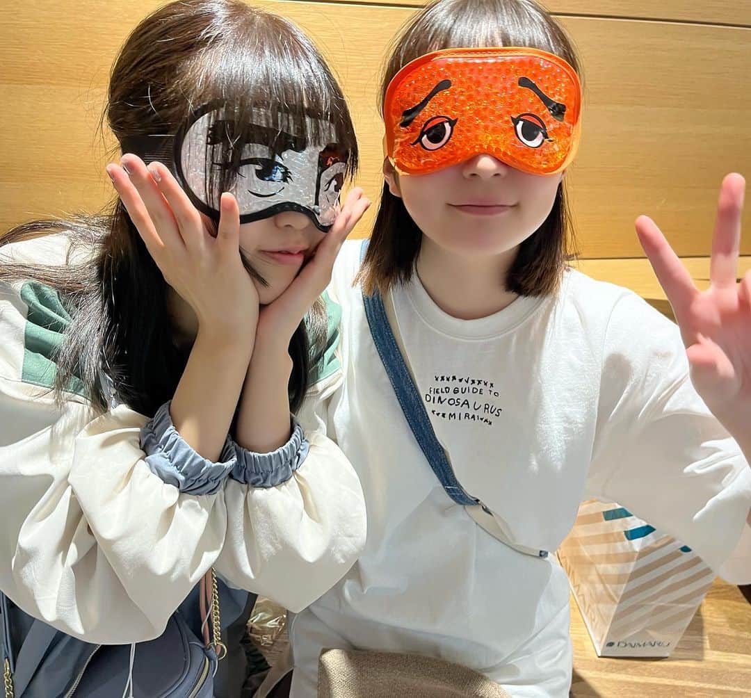 比嘉ゆめののインスタグラム：「おふざけおとゆめ」