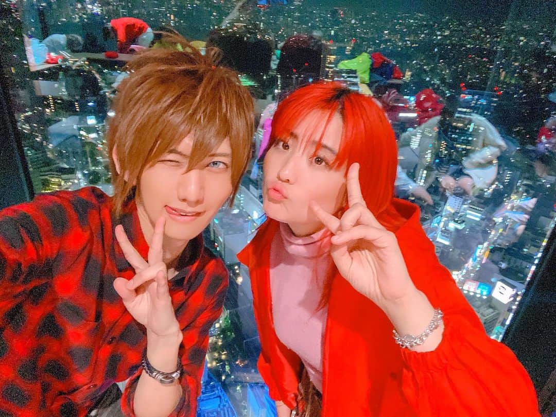 のインスタグラム：「渋谷の夜景スゴ🌃 #shibuya #gyaruo  #ギャル男 #渋谷」