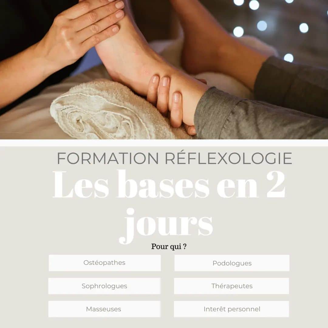 Elea Mariama DIARRAのインスタグラム：「Mes formations sont enfin là !   Je suis heureuse de commencer à vous transmettre ce qui me passionne au quotidien   Les formations durent 2 jours et auront lieu à Lyon 6e.  Plus d'informations sur mon site internet en bio.  #reflexologieplantaire #reflexologie」