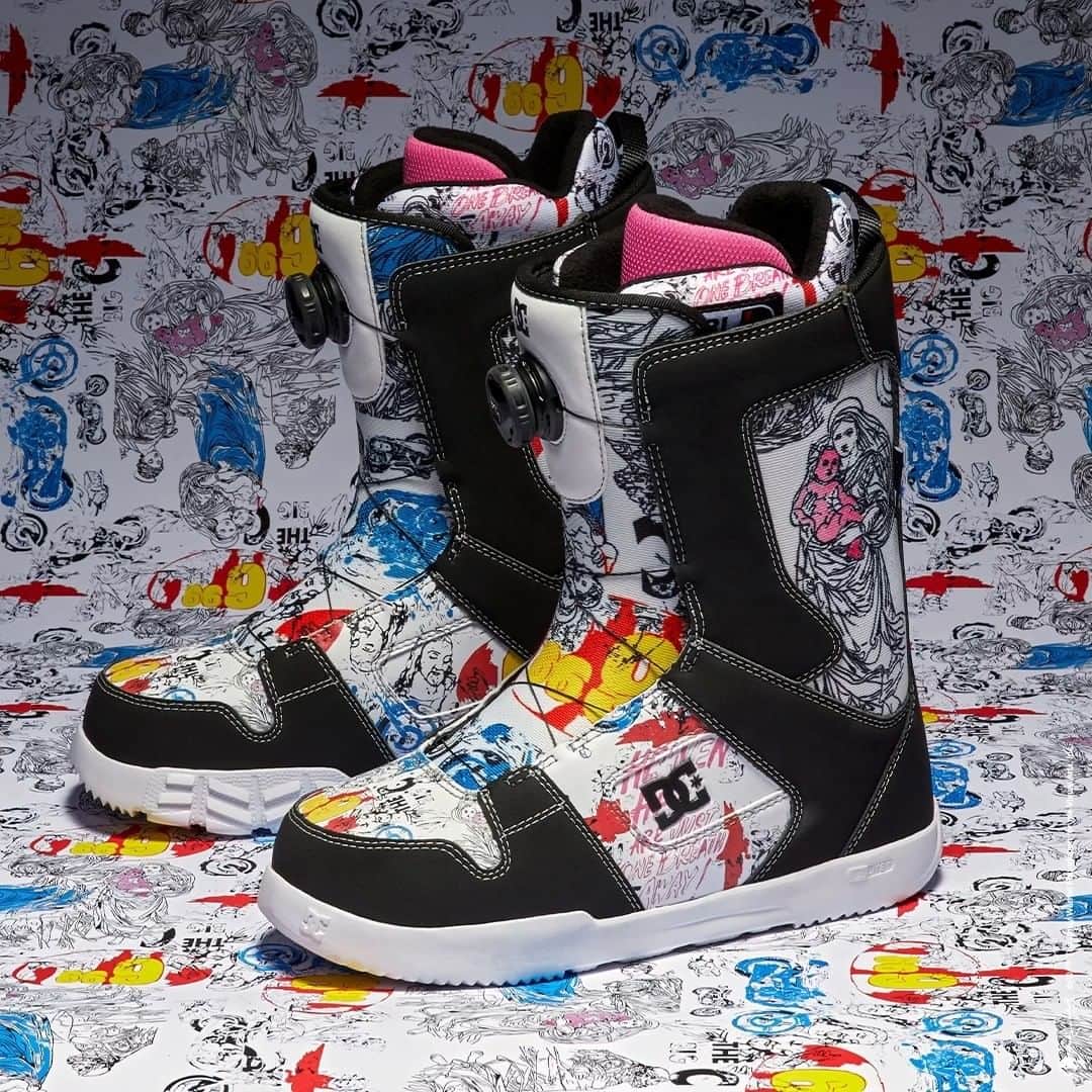 DCシューズのインスタグラム：「Introducing the Andy Warhol x @DC_Snowboarding Collection for the Winter '24 season 💥  Get a closer look at the full collection now at the link in bio.  Used with permission of @WarholFoundation ©/®/™The Andy Warhol Foundation For The Visual Arts, Inc.  #warholxdc #andywarhol @warholfoundation」