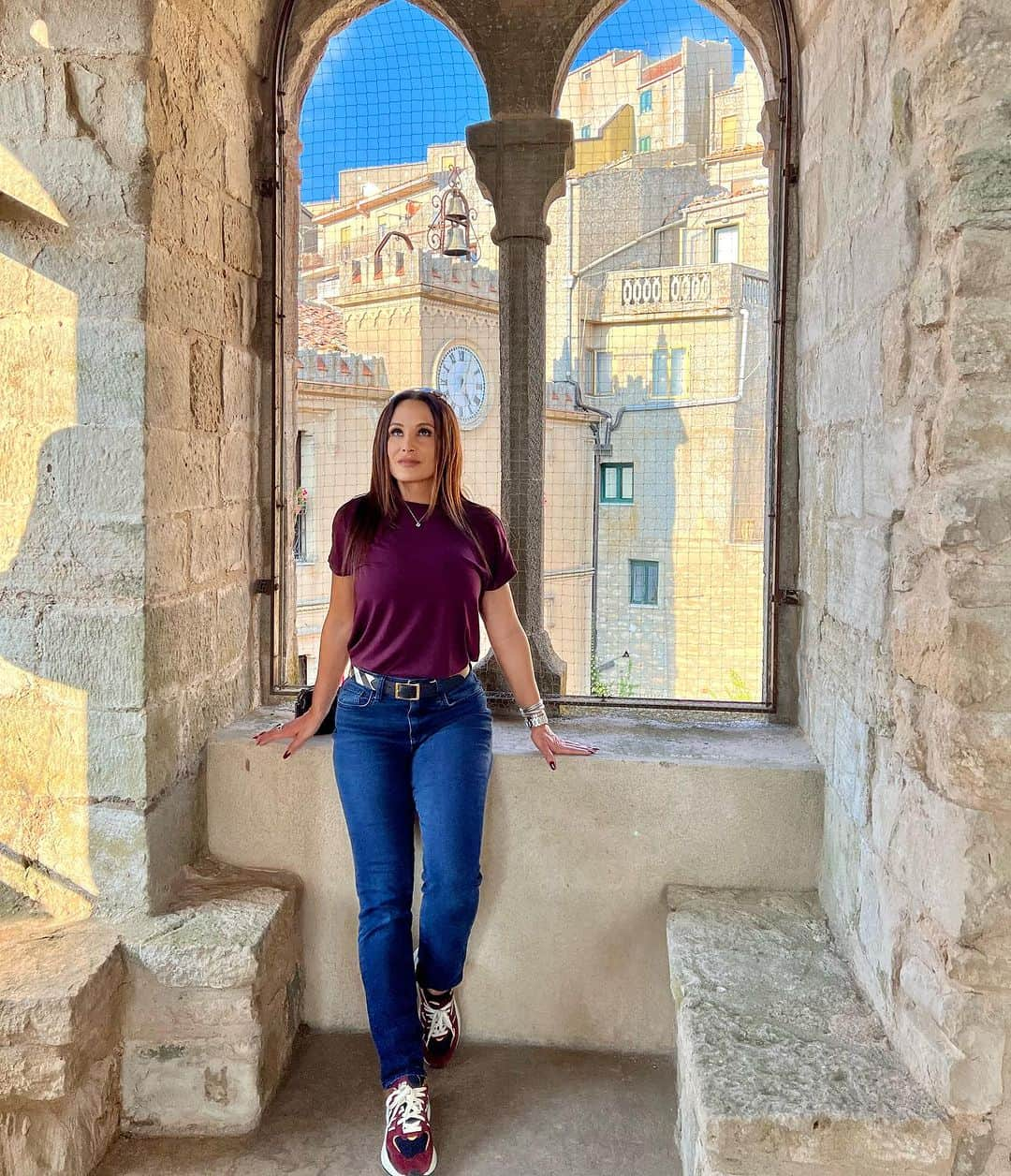 リサ・アンさんのインスタグラム写真 - (リサ・アンInstagram)「Sunday in Sicily, Italy on a guided tour of Gangi, Italy leaning into the beautiful sights while learning all about the rich history of Gangi thanks to @tenutasangiaime_winery   #gangi #sicily #italy #history #culture #thereallisaann」10月12日 1時03分 - thereallisaann