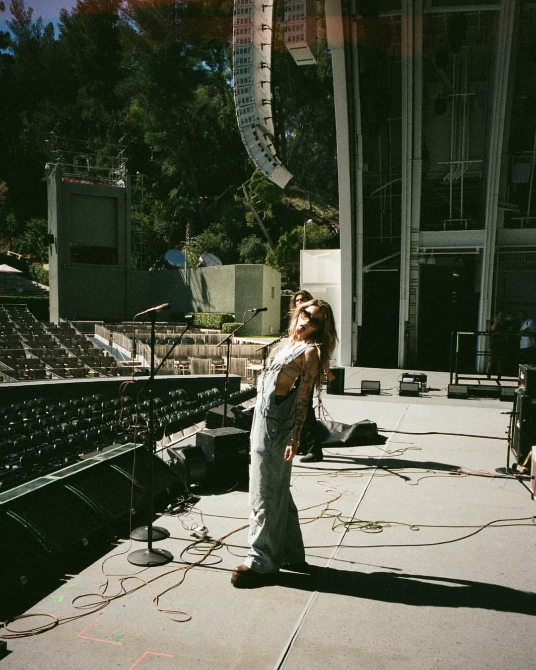 Nylon Magazineさんのインスタグラム写真 - (Nylon MagazineInstagram)「After spending all summer on the road with Incubus, @parisjackson closed her latest tour with a bang: her first performance at Los Angeles’ famed Hollywood Bowl amphitheater. At the link in bio, the singer takes NYLON behind-the-scenes as she gets ready for the big night, which came with a look selected by Celine’s Heidi Slimane.  📸  @victorsalazarfilms」10月12日 1時17分 - nylonmag