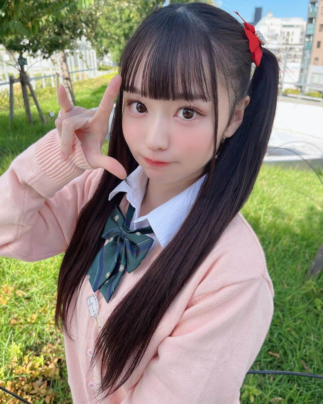 姫なぎさのインスタグラム：「にっこにっこにー💖  ラファリーのポメラニアンもちの前髪クリップかわゆい  #japanesegirl #ツインテール #矢澤にこ #ラブライブ」