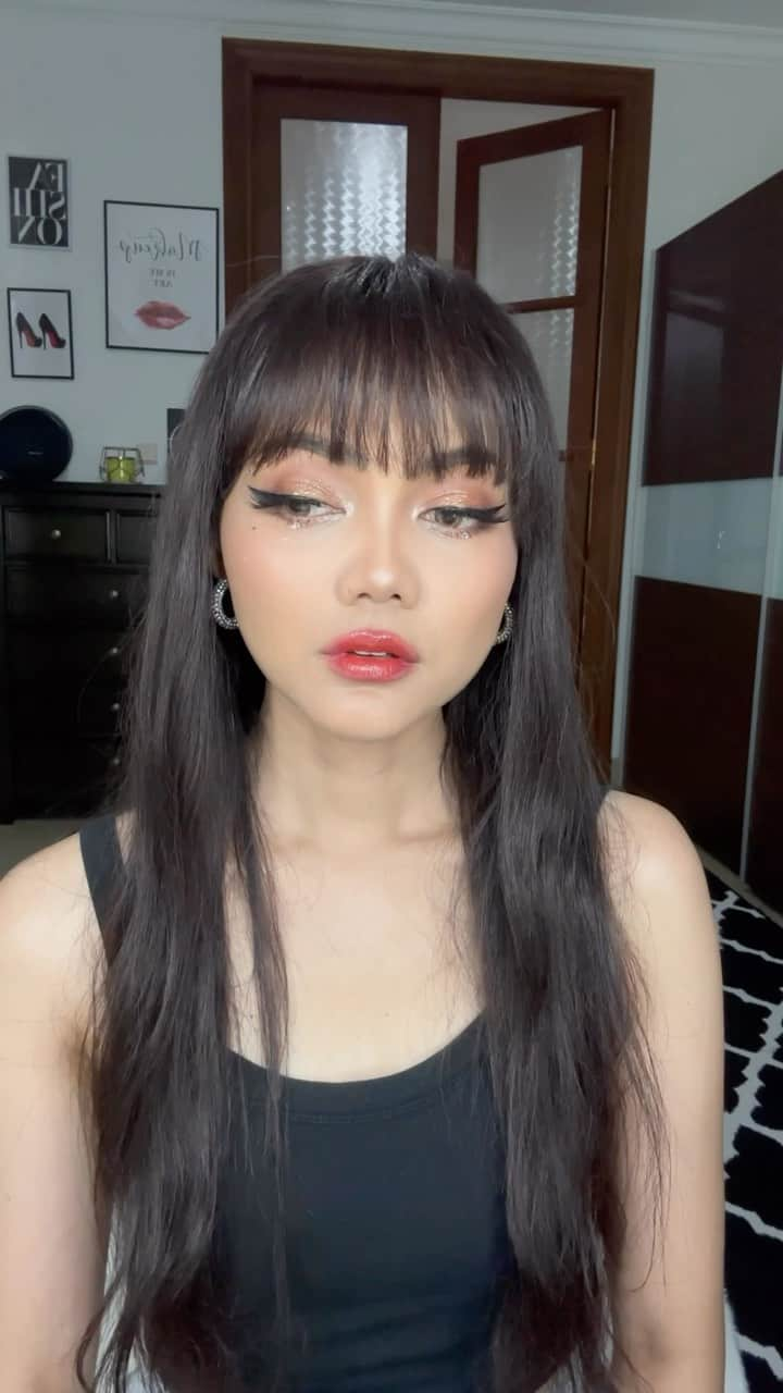 Rina Noseのインスタグラム：「Tutorial makeup Lah Lusa」