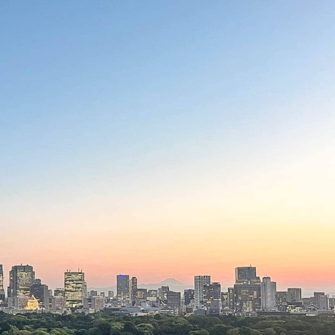 Palace Hotel Tokyo / パレスホテル東京さんのインスタグラム写真 - (Palace Hotel Tokyo / パレスホテル東京Instagram)「暮れゆく幻想的な空の色とともに、光を灯した高層ビル群。都会ならではの煌めきをご堪能いただけます。 Gaze upon the beauty of Tokyo's skyscape from the guestrooms and delight in a brilliant gradation against the evening backdrop.  #PalaceHotelTokyo #パレスホテル東京」10月11日 17時16分 - palacehoteltokyo