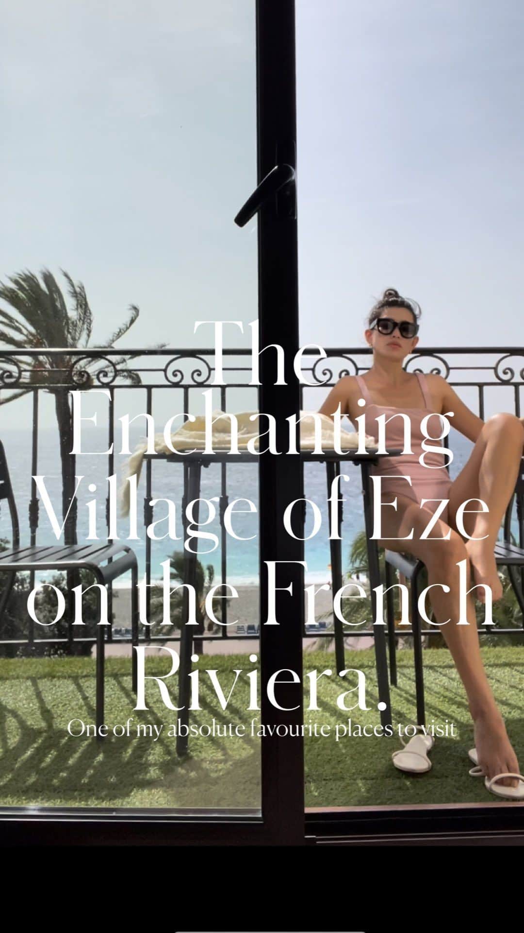 JUNNAのインスタグラム：「Ｅｚe ♡  南仏コートダジュール旅、短い滞在だったけど、予定も立てず、のんびり。途中、ニースとモナコの間にあるエズへも遊びに行きました⛰️  #junna✈️#旅#フランス#旅行」