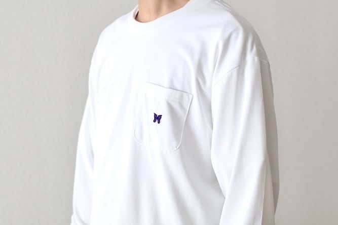 のインスタグラム：「【#10倍PTキャンペーン開催中!】 Needles / ニードルズ "L/S Crew Neck Tee - Poly Jersey" ￥13,750- _ 〈online store / @digital_mountain〉 https://www.digital-mountain.net _ 【オンラインストア#DigitalMountain へのご注文】 *24時間受付 *14時までのご注文で即日発送 tel：084-973-8204 _ We can send your order overseas. Ordering procedure details can be found here. >>http://www.digital-mountain.net/html/page56.html  _ #NEPENTHES #Needles #ネペンテス #ニードルズ _ 実店舗：@wonder_mountain_ #WonderMountain  〒720-0043  広島県福山市船町2-23 JR 「#福山駅」より徒歩10分 #ワンダーマウンテン #japan #hiroshima #福山 #福山市 #尾道 #倉敷 #鞆の浦 近く _ WOMEN/GOODS： @hacbywondermountain _」