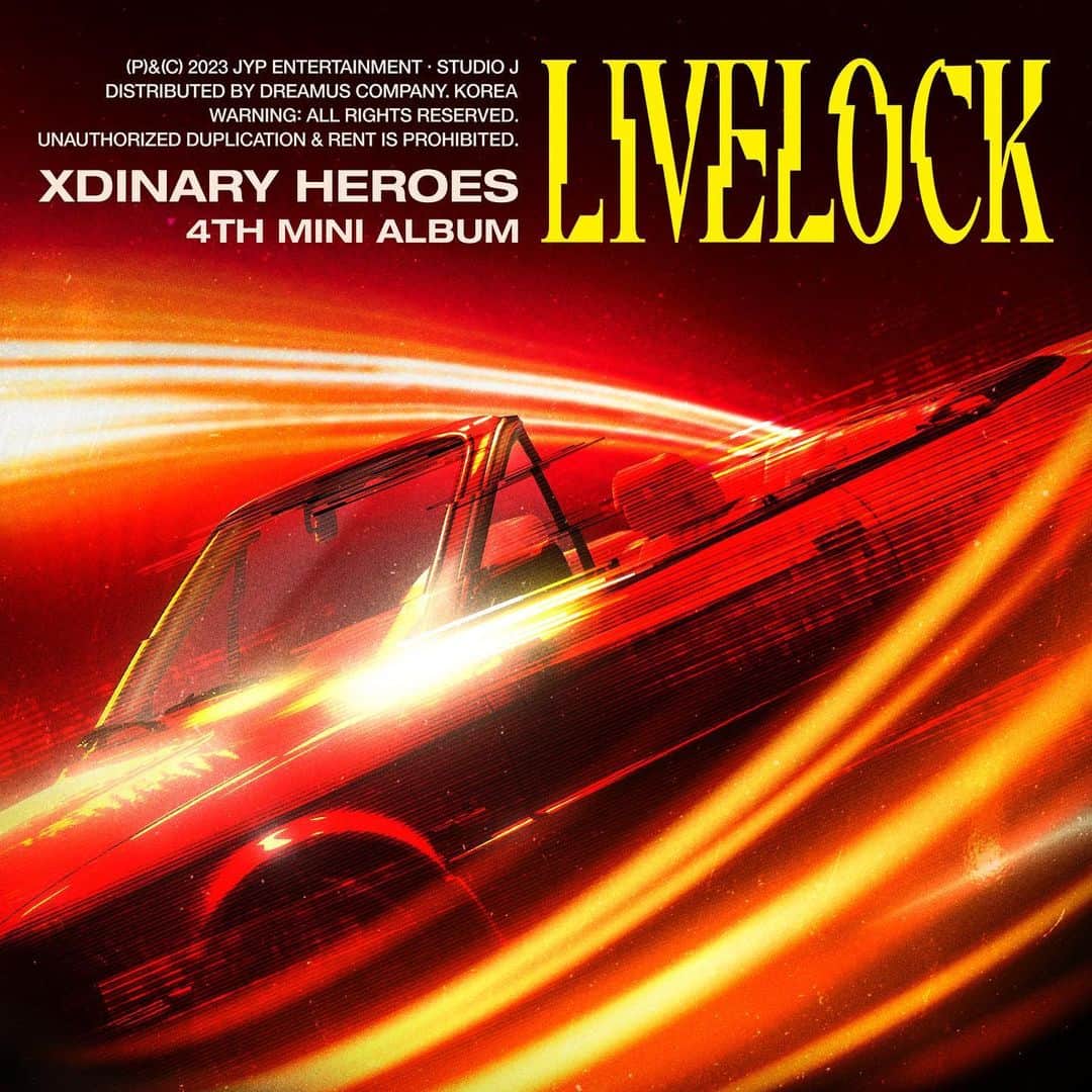 JYPエンターテインメントのインスタグラム：「⠀  Xdinary Heroes  4th Mini Album <Livelock> Released Now!  #XdinaryHeroes #엑스디너리히어로즈 #Livelock #Break_the_Brake #WE_ARE_ALL_HEROES」