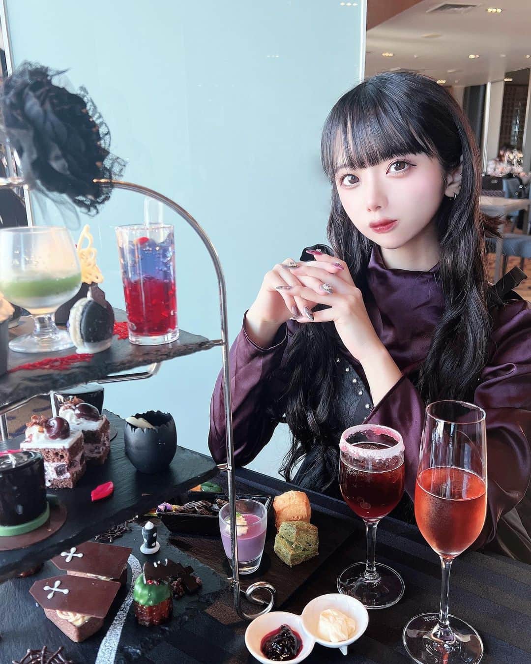 遠月とうかのインスタグラム：「2023年も楽しいハロウィンになるといいな  #アフヌン #ハロウィンアフヌン #ハロウィン」