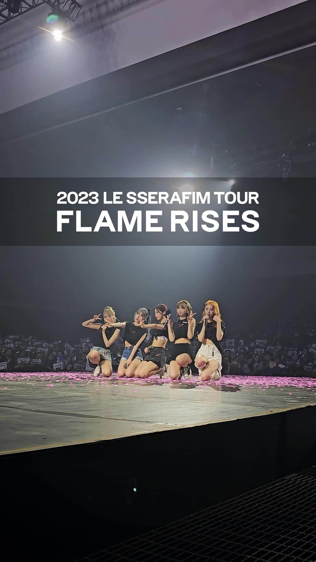 LE SSERAFIMのインスタグラム：「Every FEARNOT moment 🌏✈️ @ 2023 LE SSERAFIM TOUR FLAME RISES IN HONG KONG & JAKARTA  #LE_SSERAFIM #르세라핌  #FLAME_RISES #FLAME_RISES_IN_HONGKONG #FLAME_RISES_IN_JAKARTA」