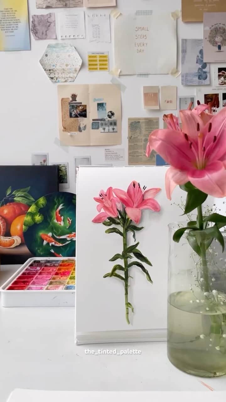 YouTubeのインスタグラム：「honestly, we could watch @the_tinted_palette do this, all day everyday 🎨」