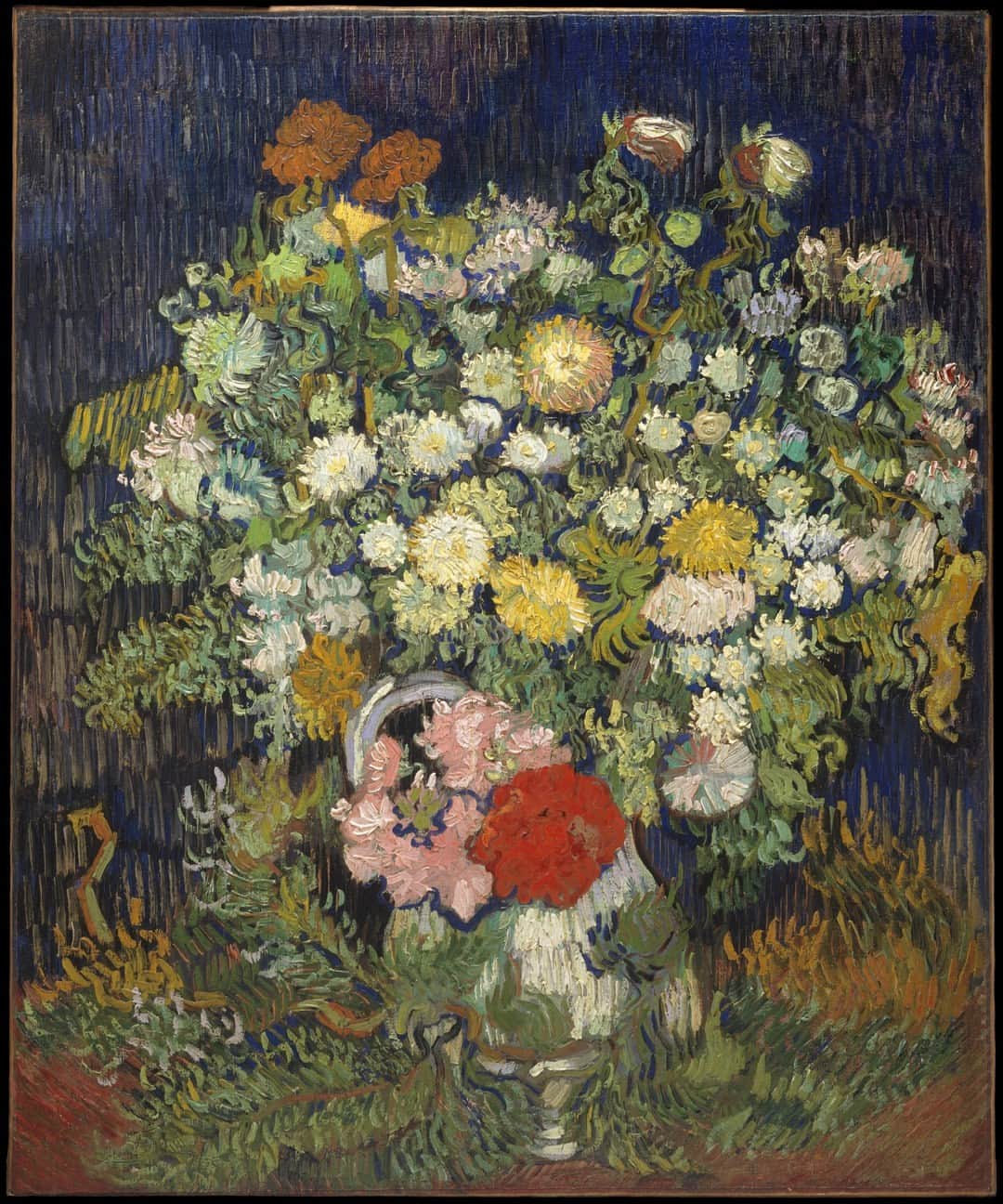 シー ニューヨークのインスタグラム：「‘Bouquet of Flowers in a Vase’, Van Gogh」