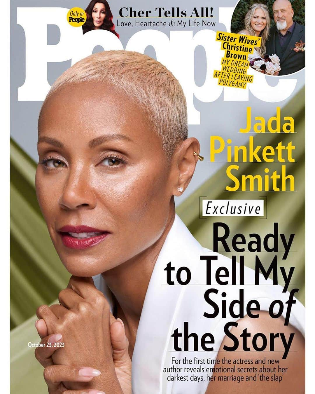 People Magazineさんのインスタグラム写真 - (People MagazineInstagram)「Jada Pinkett Smith knows everyone has been waiting 18 months for her to say something. Here it is.  In a revealing new interview, Jada opens up about her 25-year marriage to Will Smith, her reaction to the 2022 #Oscars incident, and the empowering lessons on unconditional love she's learned from her three children, which she also shares in her new book "Worthy," out Oct. 17. Pick up the issue on newsstands Friday and tap the link in our bio for the full cover story. |📷: @obidinzeribe」10月11日 20時06分 - people