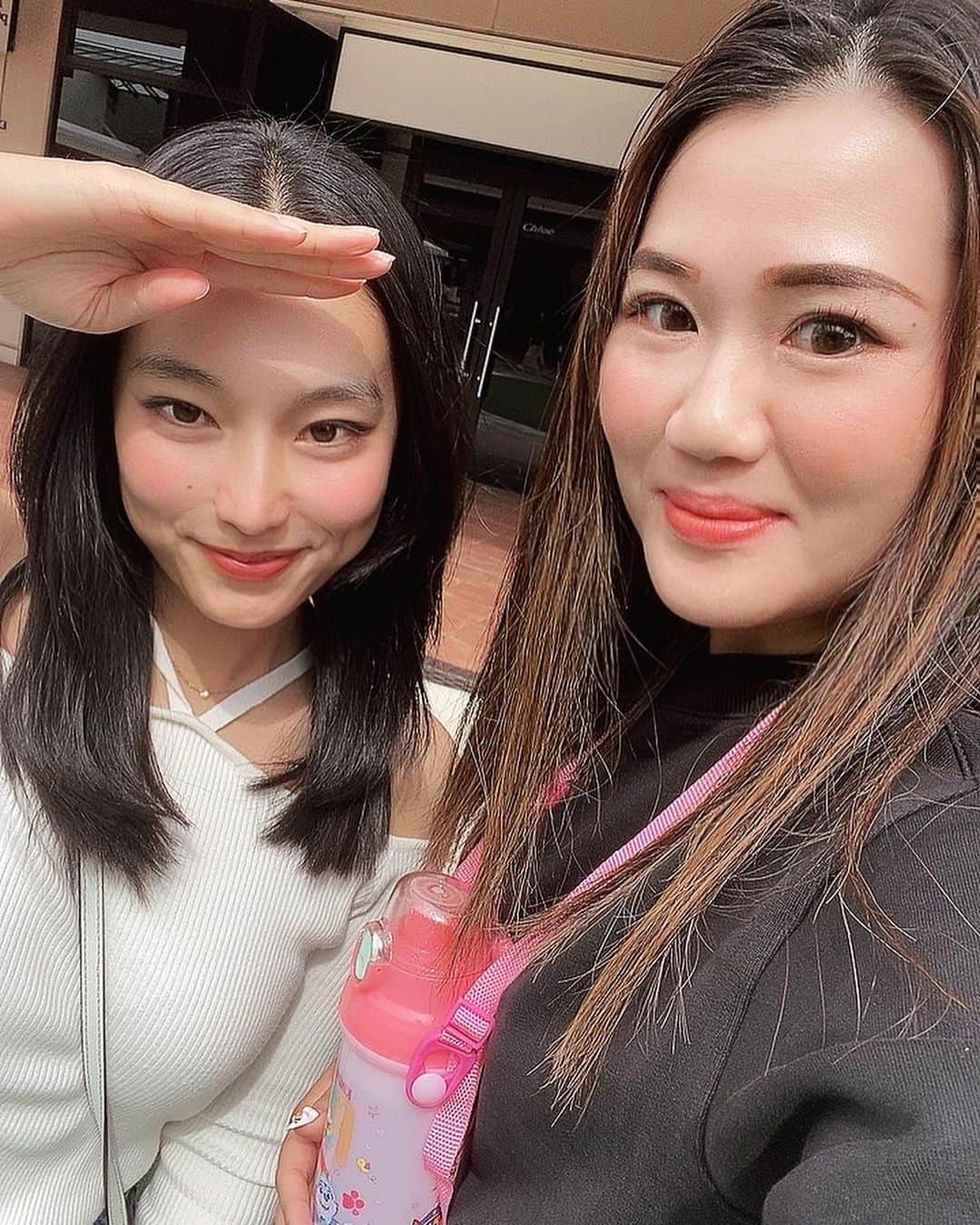 西畑萌香のインスタグラム：「Had a lovely day with my bestie 💓💓」