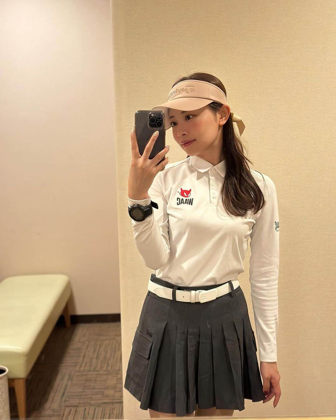 高木由梨奈のインスタグラム：「この時期のゴルフが最高に気持ちよくて 毎日ゴルフしていたい笑💭🏌️‍♀️」