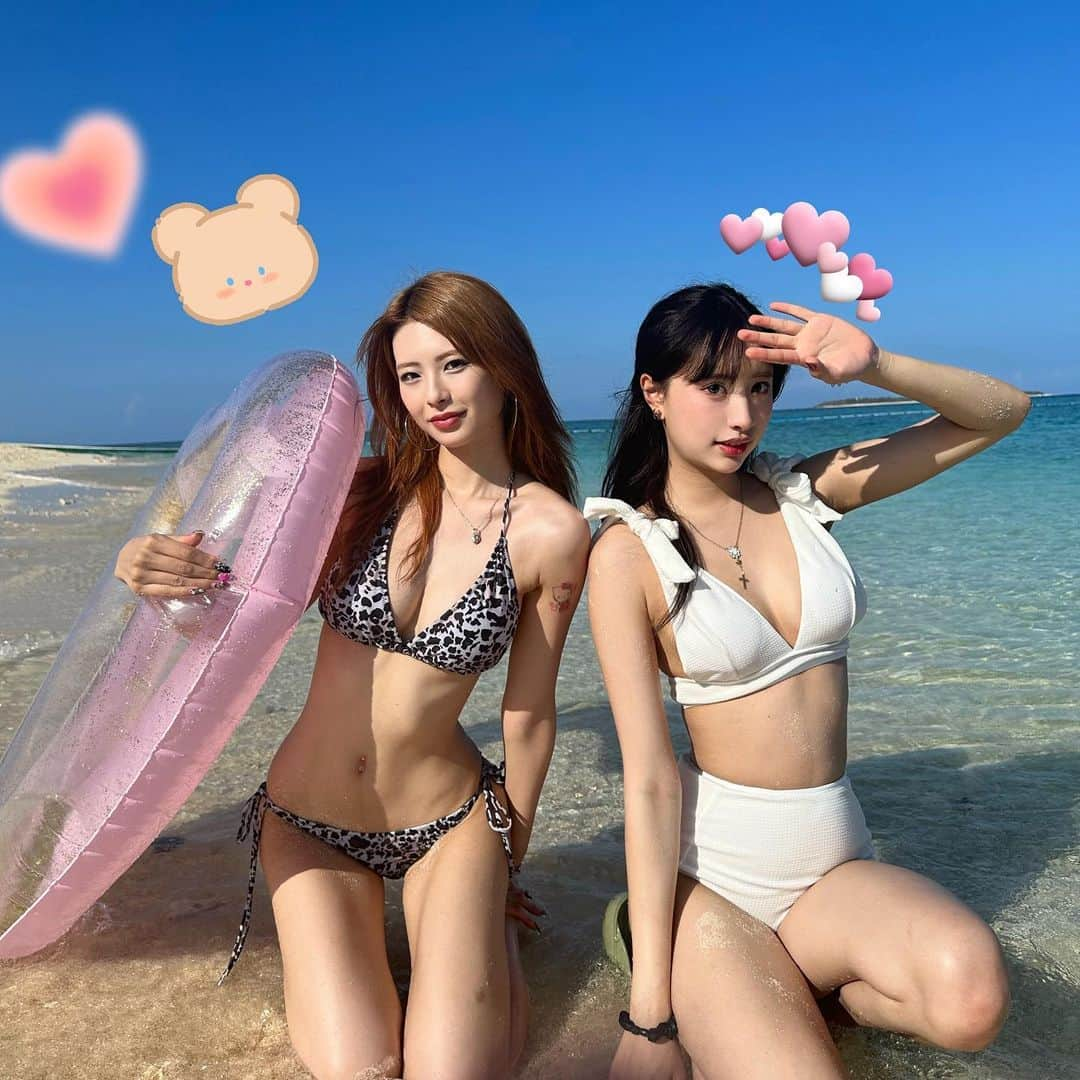 藤川らるむのインスタグラム：「#瀬底島」