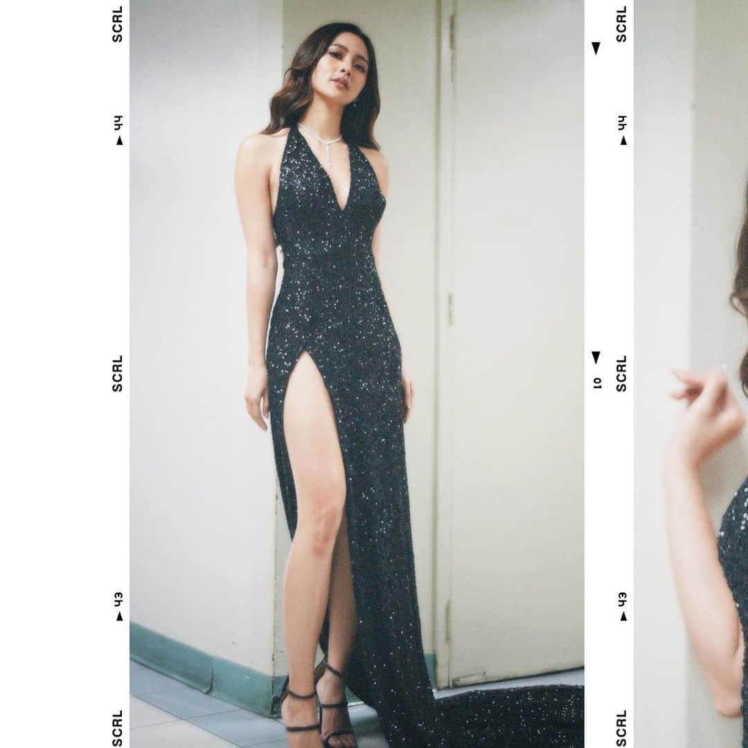 Kim Chiuさんのインスタグラム写真 - (Kim ChiuInstagram)「About last Sunday!✨🖤💋 #ootd #fitcheck   Thank you mamas for my lewk!😘 @jakegalvez @haidzfernandez @adrianneconcept @miss.vince_」10月11日 20時54分 - chinitaprincess