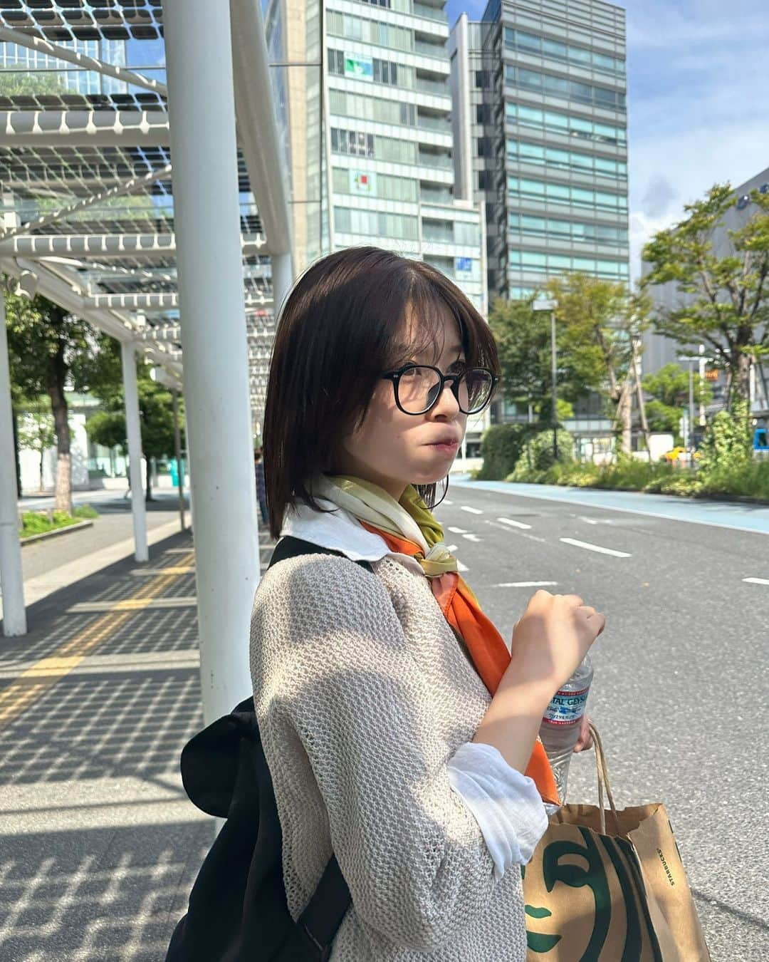 染野有来のインスタグラム：「🚙🚕🚗🚰🧊🍧🌰」