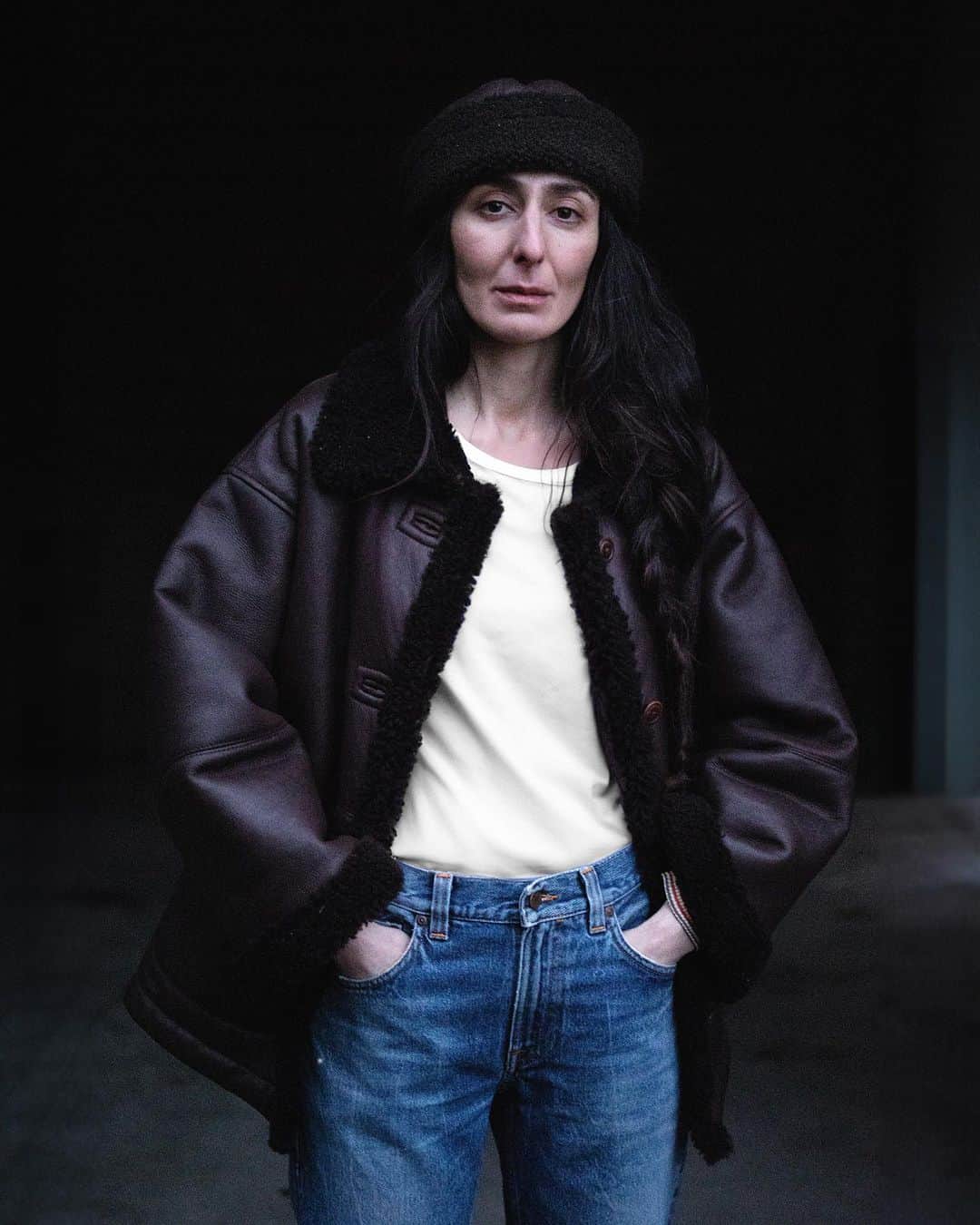 ヌーディージーンズのインスタグラム：「In a world where fashion ends up in landfills, this jacket is rebel ✊  #NudieJeans #CreateTomorrowsVintage」
