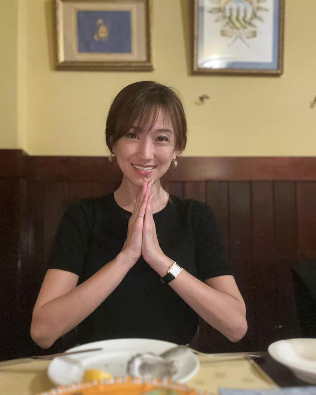 近藤しづかのインスタグラム：「沢山のメッセージ ありがとうございました！ みなさんにも楽しい事が 沢山ありますように🌈💕✨  おたんじょうびも 感謝しておいしくいただきました ごちそうさまでした🙏✨  #ごちそうさまチャレンジで飢餓をなくそう   @wfp_japanoffice  @jawfp_official  @worldfoodprogramme   #感謝  #海鮮イタリアン #calamarifritti  #鮨 #tokyosushi #birthdayweek #ごちそうさまでした  #ごちそうさまチャレンジ #1000投稿」