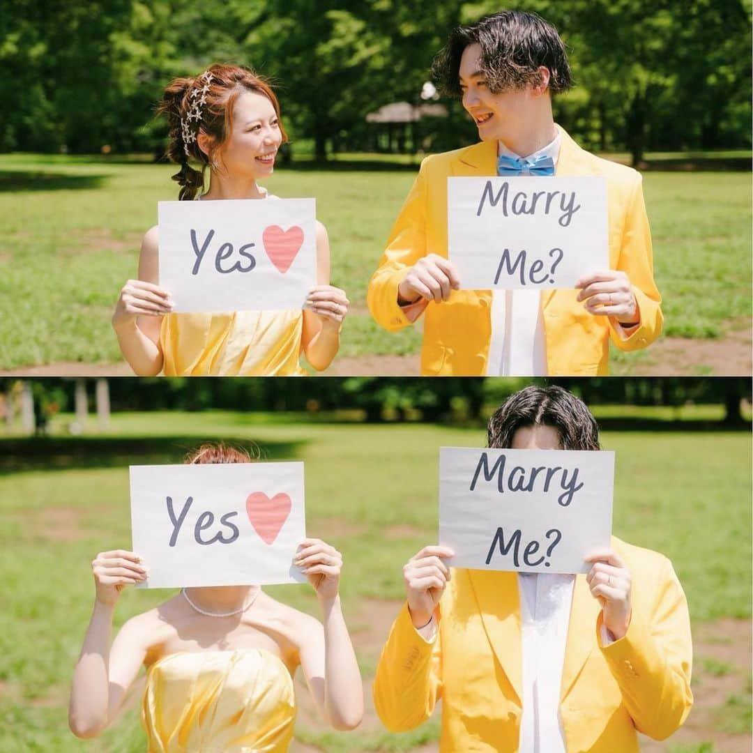 プレ花嫁の結婚式準備アプリ♡ -ウェディングニュースさんのインスタグラム写真 - (プレ花嫁の結婚式準備アプリ♡ -ウェディングニュースInstagram)「真似したい可愛さ💕コラージュフォト✨ ………………………………………………………………… 結婚式準備を楽しく♡ 役立つ情報、トレンドを毎日配信中𓂃 𓈒𓏸  マナー・段取り・お金のことはアプリでチェック🤍 【 @weddingnews_editor 】の プロフィールURLからダウンロードしてね🕊💕 …………………………………………………………………  編集部のrinです🌙｡:*  おしゃれで可愛い コラージュフォトをピックアップしました🌼💕  お気に入りのお写真をコラージュするだけで おしゃれでトレンド感のある一枚に 大変身しちゃいます🪄✨  ぜひチェックしてみてくださいね🌈  photo by  1枚目：@honeyaman_ さん 2枚目：@aya_wd_614 さん 3枚目：@aco_wd1104 さん 4枚目：@pona_wedding1124 さん 5枚目：@24choco_wd さん 6枚目：@pinkestmari さん  thank you𓂃𓈒𓏸  ＼📷みなさまからの投稿お待ちしています／  花嫁はもちろん、業者さんも大歓迎💭💗 アナタのお写真や動画をご紹介してもOKという方は、ぜひ #ウェディングニュース に投稿してください💕 他のSNSでも掲載させていただく可能性がございます𓅪  ……………………………………………… プレ花嫁のための結婚式準備アプリ🕊️ 🌷ウェディングニュースって？🌷 ………………………………………………  ☑︎記事が毎日100記事更新される  ☑︎先輩花嫁のレポをチェックできる  ☑︎無料のDL素材配布  ☑︎お金・マナー・段取りについて詳しくチェックできる  など、リアルな情報が知れるんです𓂃 𓈒𓏸  @weddingnews_editor のURLから ダウンロードできるのでチェックしてみてね🕊️  #結婚式準備 #ウェディング #花嫁  #プレ花嫁 #結婚式 #結婚 #ウェディングフォト #フォトウェディング #結婚式前撮り #カップルフォト #セルフ写真館 #記念日デート #カップル #同棲 #プロポーズ #エンゲージメントフォト#記念日 #入籍報告」10月12日 18時00分 - weddingnews_editor