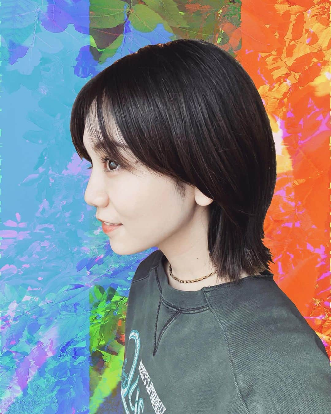 田上真里奈のインスタグラム：「ニューヘアー気分いい感じ🛼」