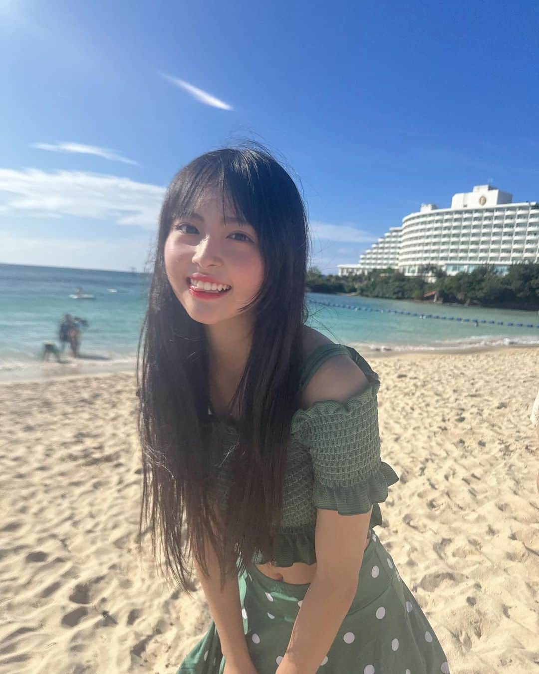 有村南海さんのインスタグラム写真 - (有村南海Instagram)「沖縄の海綺麗だったし、楽しかったー！！#08#沖縄#水着#海」10月11日 22時40分 - arimura_minami0621