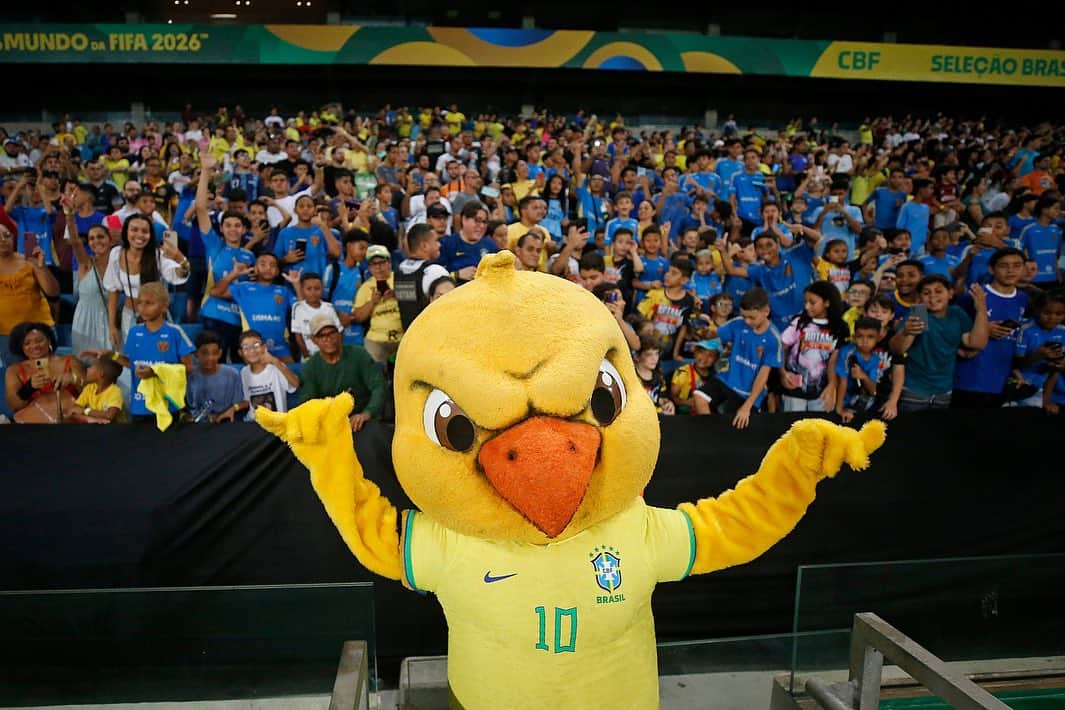 サッカー ブラジル代表チームさんのインスタグラム写真 - (サッカー ブラジル代表チームInstagram)「Fernando Diniz comanda primeiro treino com bola da Seleção Brasileira visando as Eliminatórias. Mais de 6 mil crianças de escolas e ONGs acompanharam o treinamento na Arena Pantanal. 🇧🇷⚽ #SeleçãoBrasileira #TreinoCuiabá  📸: @foto_vitorsilva / CBF」10月11日 22時51分 - cbf_futebol